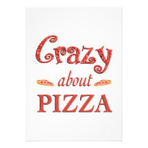 Crazy About Pizza Cards