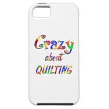 Crazy About Quilting iPhone 5 Covers
