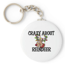 Crazy About Reindeer Key Chains