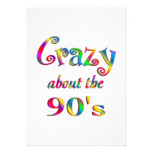 Crazy About The 90s Announcements