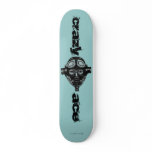 Crazy ace pilot cool graphic art skateboard