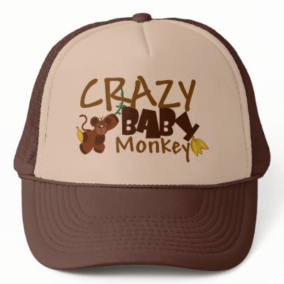 Crazy Baby Monkey Hat by crazycoolbaby