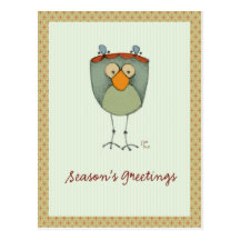 Crazy Birds Postcards