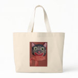 Crazy Cat Face Tote Canvas Bag