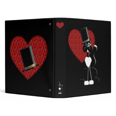 Crazy Cat Gent Binder by CrazyCatLadies