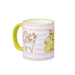 Crazy Cat Lady, fun fairy angel kitty fantasy art Coffee Mugs