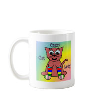 Crazy Cat Lady Coffee Mugs