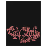 Crazy Cat Lady Red Full Color Flyer