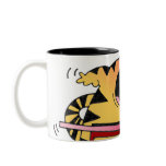 Crazy Cat Musical Mug / Hilarious Cat Rocker Mug