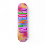 crazy cheekygirl skateboard personalisiertes deck