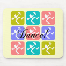 Crazy cool dance mousepads
