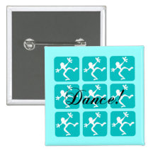 Crazy cool dance pins