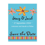 Crazy Daisy "Save the Date" Postcard