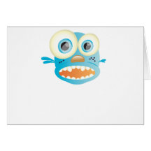 crazy dog card