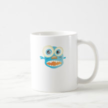 crazy dog coffee mug