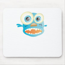 crazy dog mouse pad