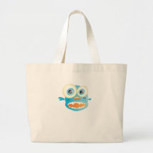 crazy dog tote bags