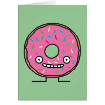 Crazy Donut Card