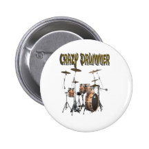 Crazy Drummer Button
