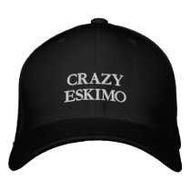 CRAZY ESKIMO BASEBALL CAP