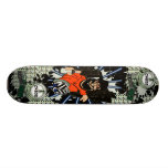 crazy face skateboard