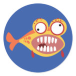 Crazy Fish Stickers