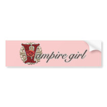 Crazy for Vampires Bumper Stickers