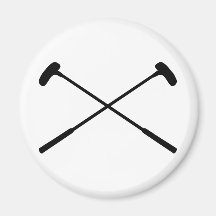 crazy golf clubs fridge magnets