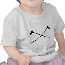 crazy golf clubs tshirt