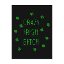 Crazy Irish B***** Postcards