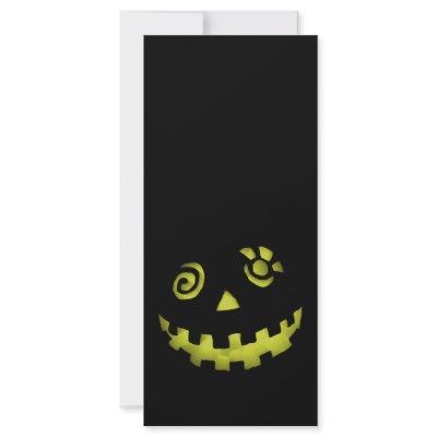 Crazy Jack O Lantern Pumpkin Face Yellow by VoXeeD