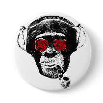 crazy monkey pin's