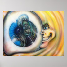 Crazy Moon Poster