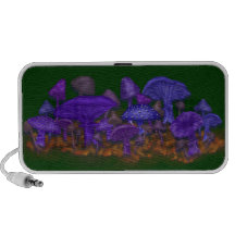 Crazy Mushrooms Travel Speakers