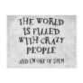 Crazy People Post Card