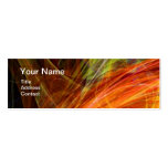 CRAZY PHOTON MONOGRAM gem yellow Business Card