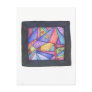 Crazy Quilt Original Artwork Postcard