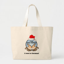 Crazy relatives Christmas Bag
