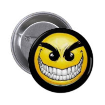 CRAZY SWAYZE EVIL FACE BUTTON