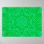 Crazy Swirl Design Posters