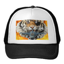 Crazy Tiger Trucker Hat