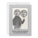 Crazy vintage invitations