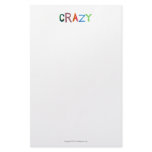 Crazy wild bold colourful goofy fun silly word art