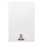 crazy wrestler wrestling design customized stationery