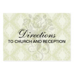 cream and olive diamond elegant damask business card templates