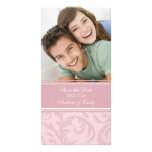 Cream and Pink Save the Date Wedding Photo Cards
