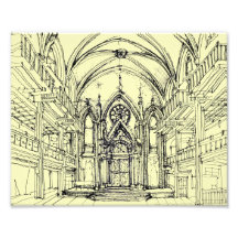 Cream Angel Gothic NYC Photo Print