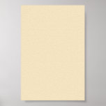 Cream Ecru Background on a Poster