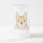 Cream French Bulldog. Dog Cartoon Coffee Mug