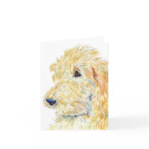 Cream Labradoodle #2 Notecards